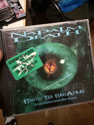 Napalm Death Breed to Breathe CD used, metal