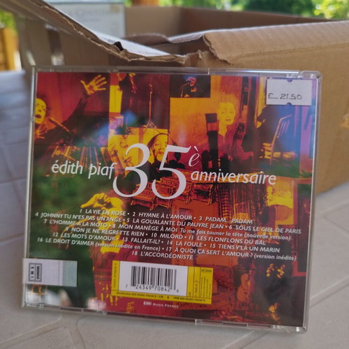 Edith Piaf Original CD sealed