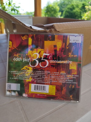 Edith Piaf Original CD sealed