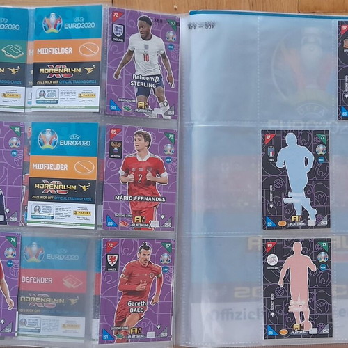 Euro 2020 Kick Off Adrenalyn XL album with 346/405 cards like new