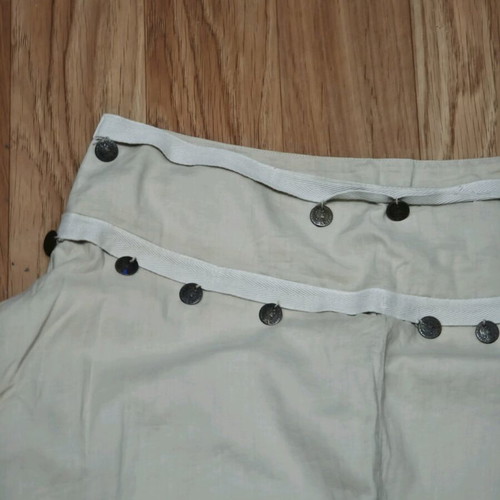 Scandalo Balloon Salvari Pants used, gray and beige, size M
