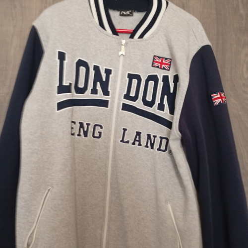 London sweatshirt jacket like new, XXL and XL