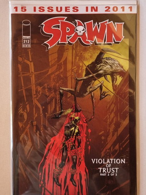 Spawn #212 like new, Todd McFarlane Image Comics 1st Print 2011