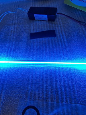 Λάμπα Cold Cathode Sharkoon 30cm μπλε σαν καινούργιο με δώρο 2ο kit