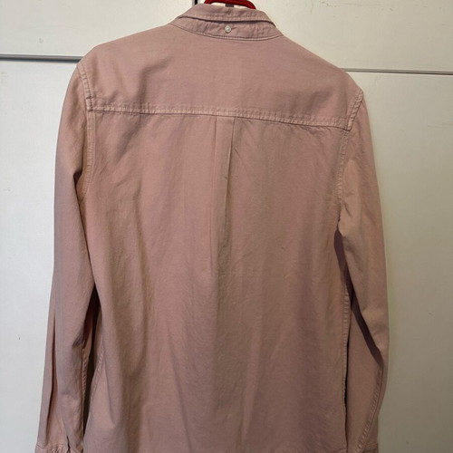 Zara men's shirt pink size M new with long sleeves