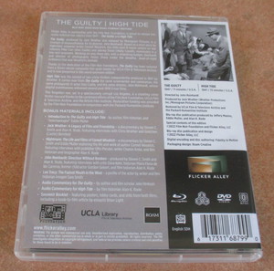 The Guilty / High Tide (1947) John Reinhardt - Flicker Alley dual format edition region free