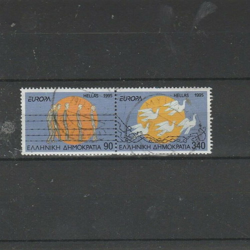 Greece Europa CEPT 1995 used stamp series