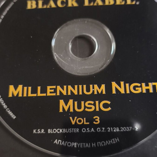 Johnnie Walker Millennium Night Music Vol.3 CD album used, pop