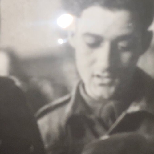 Photo of Soviet General from World War II, used, 14x14cm