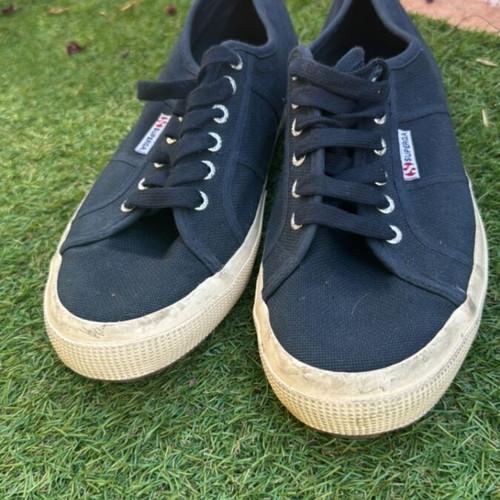 Superga classic sneakers like new, size 45, blue
