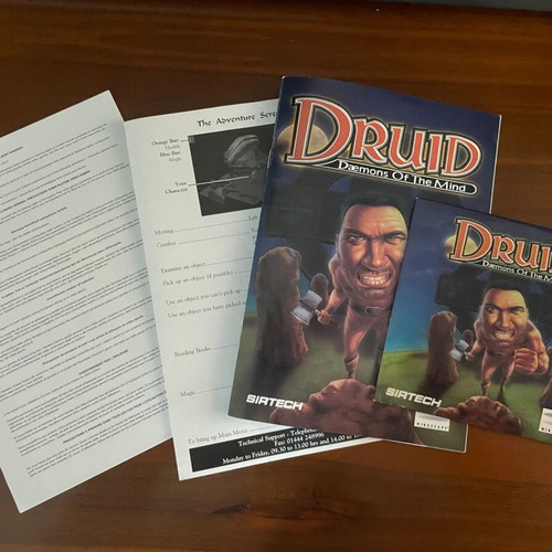 Druid: Dæmons of the Mind PC game like new, big box