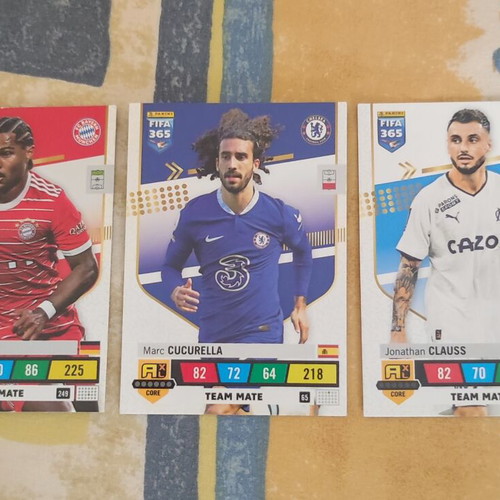 Adrenalyn FIFA 365 cards like new, set of 3