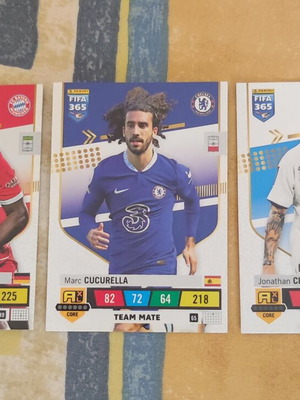 Adrenalyn FIFA 365 cards like new, set of 3