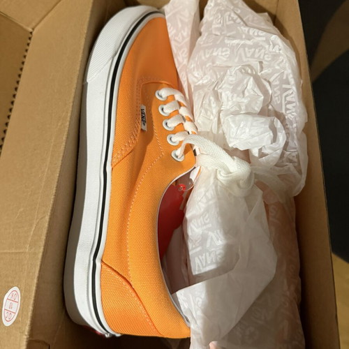 Vans sneakers new, orange, size 39