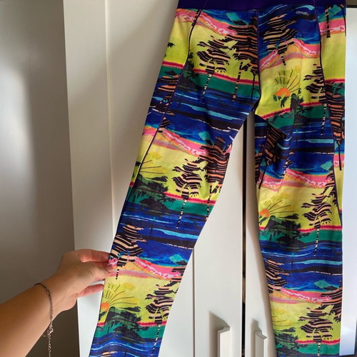 Adidas leggings new, blue, size XS
