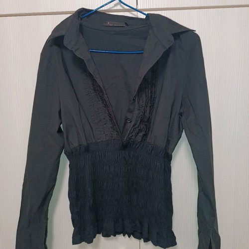 Blouse shirt black, like new, size L