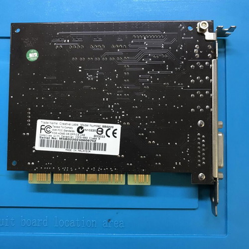 Creative Sound Blaster Live! 5.1 Digital (SB0220) sound card used