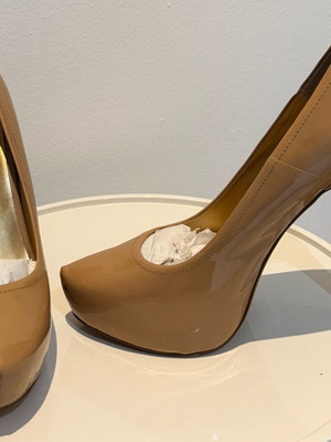 Jessica Simpson γόβες nude ψηλοτάκουνες σαν καινούργιες