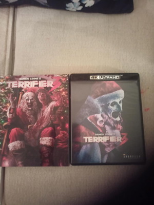 Terrifier 3 4K UHD Blu-Ray like new with slipcover