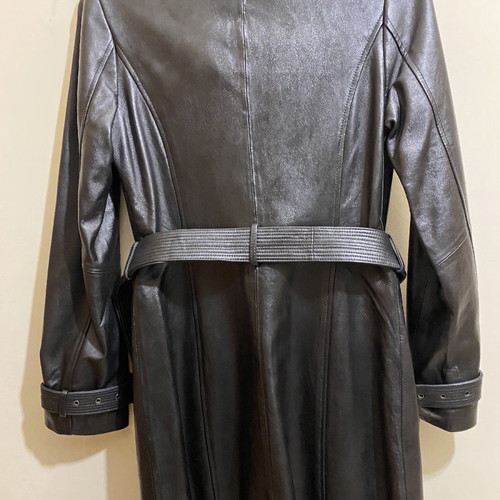Toi Moi leather coat new, black, size S