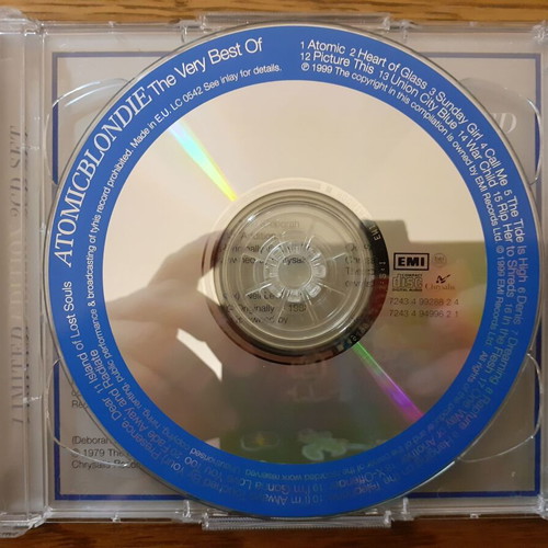 Blondie package Atomic Atomix The Very Best Of 2CD + Atomic' 98 The Mixes CD Single