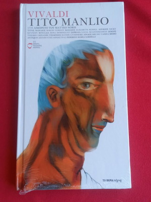 Vivaldi Tito Manlio opera book and 2 CDs, classical