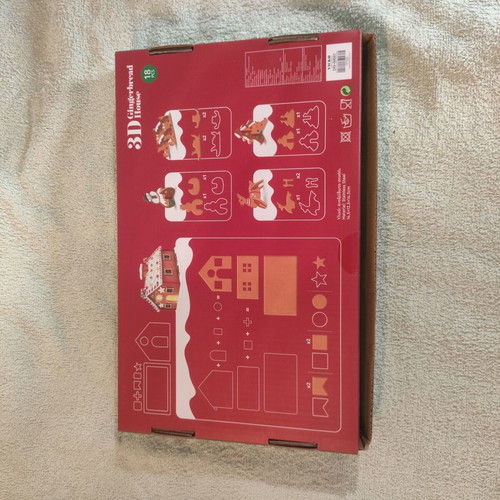 3D Gingerbread House cookie cutter set 18 pcs VICKO new