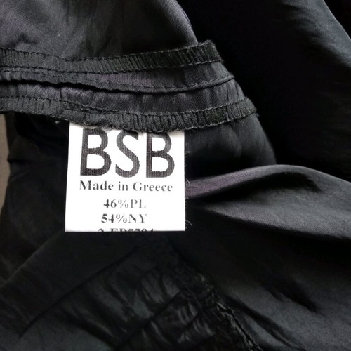 BSB mini skirt used, black, size XS