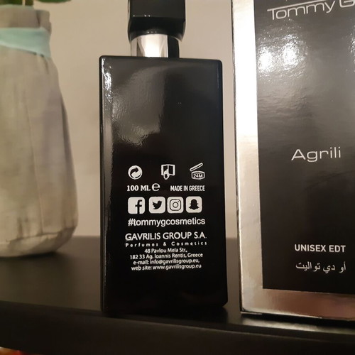 Tommy G Agrili 100ml like new, unisex