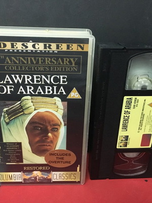 Lawrence of Arabia VHS used, English version without subtitles