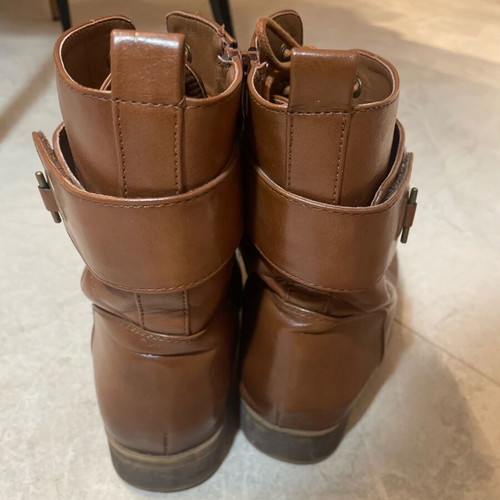 Brown ankle boots size 39 like new