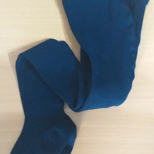 Children's tights No 3-4 new, dark blue, nylon