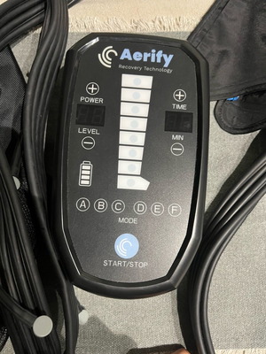 Aerify Charge Μπότες Πρεσσοθεραπείας Μεταχειρισμένες, Μέγεθος L, Μπαταρία 3 Ωρών