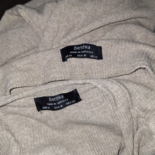 Ladies oatmeal beige lounge yoga gym set size medium, like new
