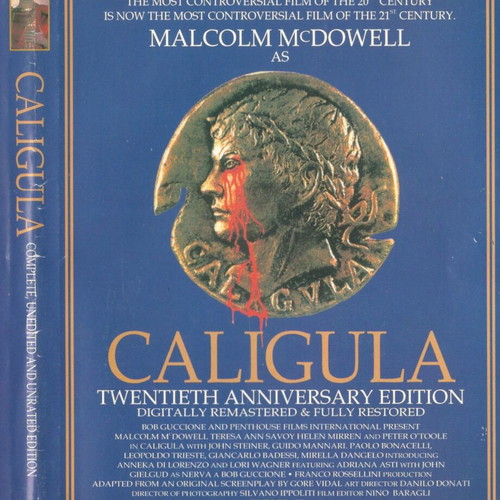 Caligula DVD used, drama historical movie with subtitles