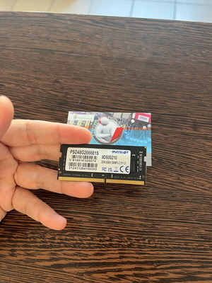 Patriot 8GB DDR4 2666MHz SO-DIMM laptop RAM σαν καινούργιο