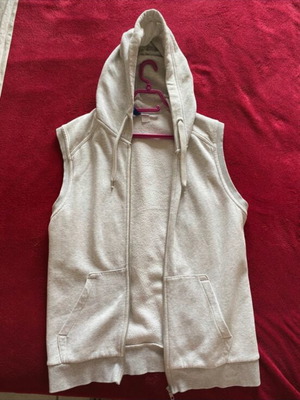 H&M Sleeveless Jacket Gray Size M Like New