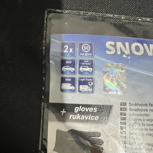 Snow Chains with Gift Gloves New