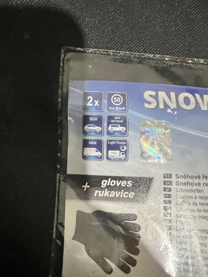 Snow Chains with Gift Gloves New