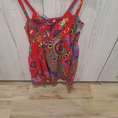 Desigual top like new, size L, colorful