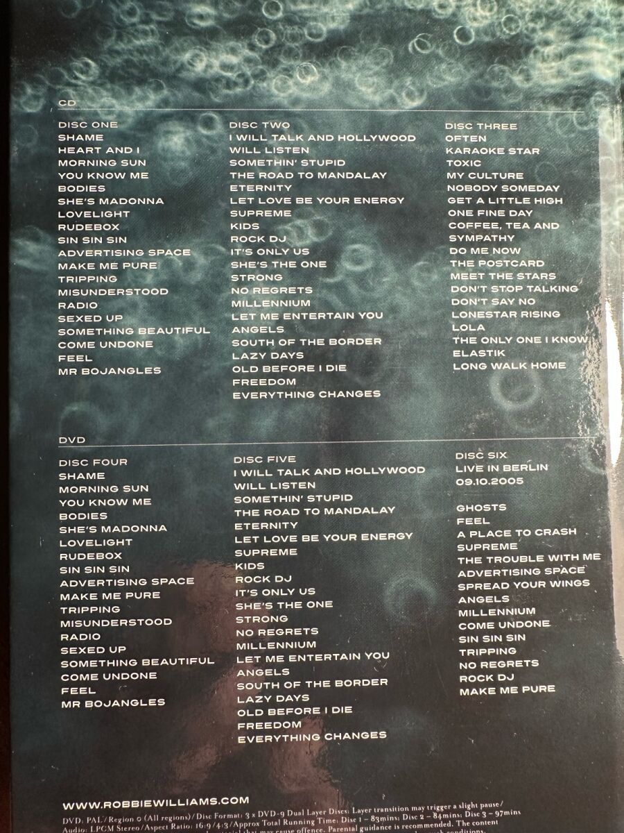 Robbie Williams Greatest Hits 1990-2010… - € 85,00 - Vendora.cy