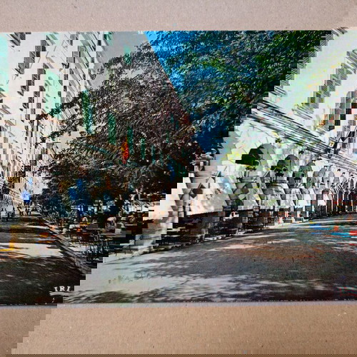 Καρτ ποστάλ Κέρκυρα Λιστόν μεταχειρισμένη, έγχρωμη