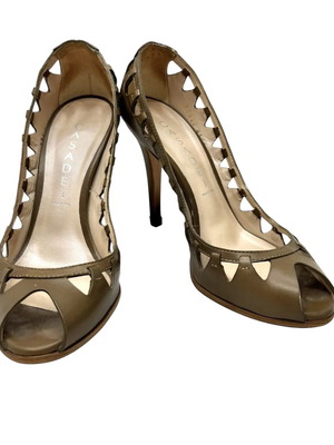 Кафяви обувки Casadei употребявани, номер 36