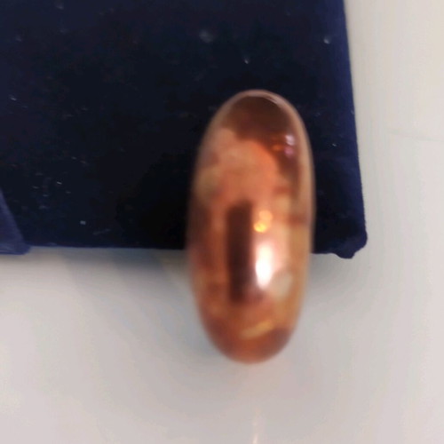 Bubble ring bronze color like new