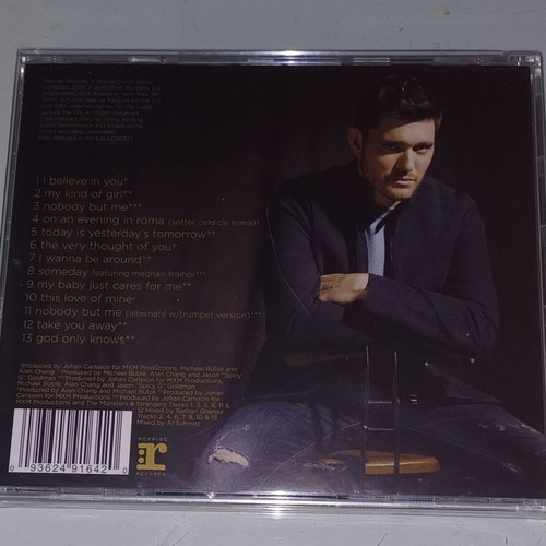 Michael Bublé Nobody But Me CD Deluxe Lenticular Sleeve Edition new