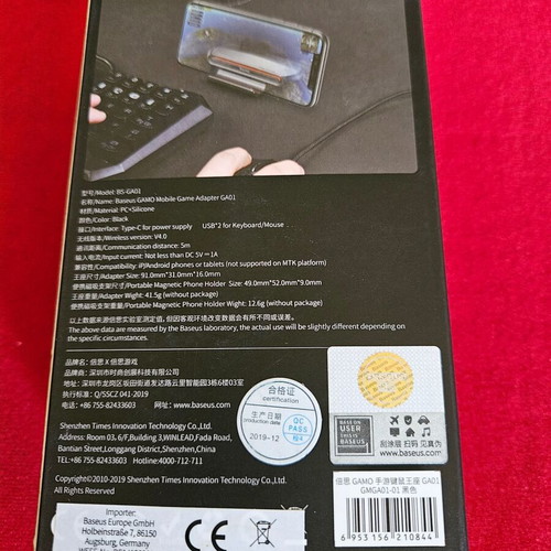 Baseus Mobile Game Adapter new, mobile game controller adapter