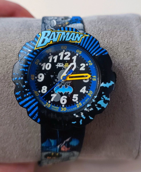 Swatch(Flik Flak)Batman παιδικό  ρολόι