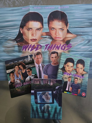 Wild Things 1998 Blu-Ray Deluxe Edition like new, adventure crime thriller