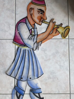Shadow Theater Figure Klarintzis Like New Professional Use