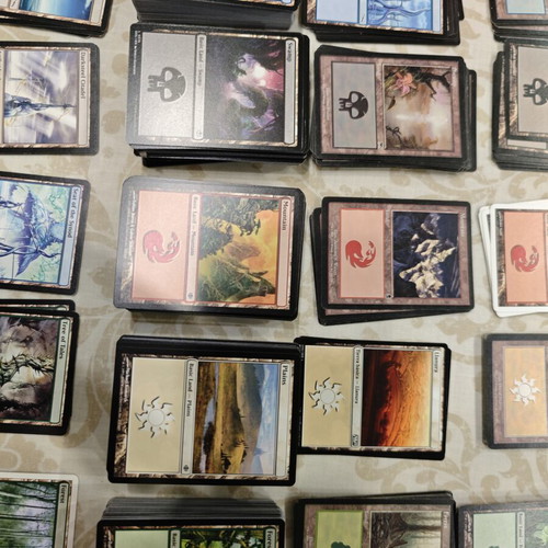 Magic The Gathering Lands cards like new